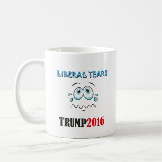 Caneca De Café O liberal da bebida rasga a CANECA! TRUMP2016