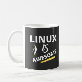 Caneca De Café O Linux é um software incrível