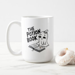 Caneca De Café O Livro Da Poção Para O Halloween