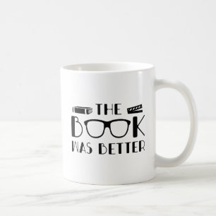 Caneca De Café O Livro Foi Melhor