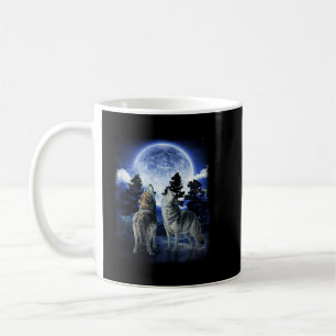 Caneca De Café O Lobo dos Homens da Montanha nativo americano