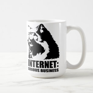 Caneca De Café o lolcat o Internet é negócio sério