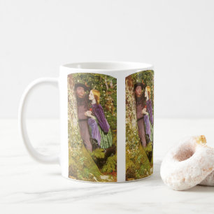 Caneca De Café O Longo Noivado de Arthur Hughes, Arte Antiga