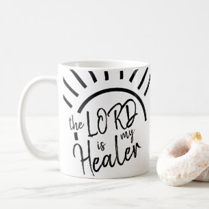 Caneca De Café O LORD é a minha Bíblia de Healer Versa com Texto 