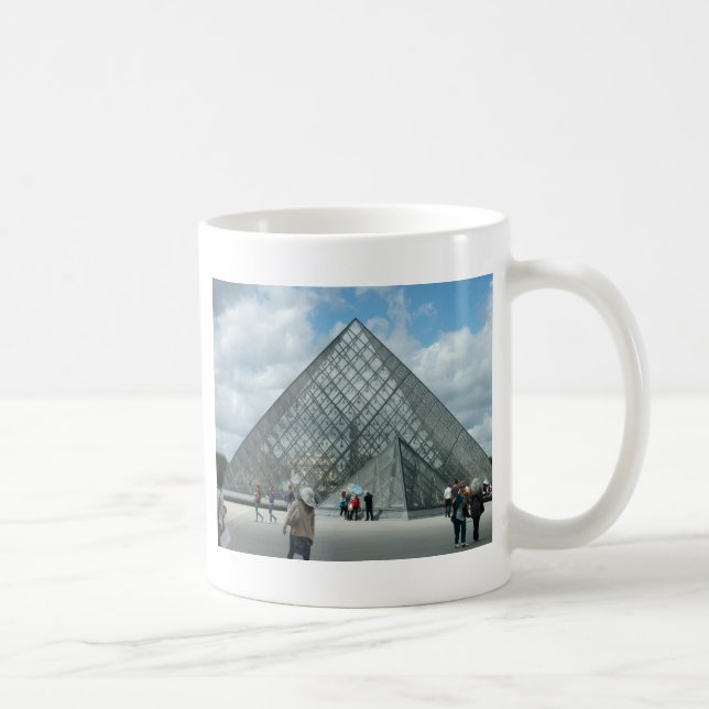 Caneca De Café O Louvre Paris (Direita)
