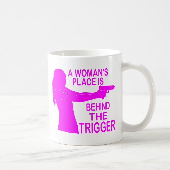 CANECA DE CAFÉ O LUGAR DE UMA MULHER (Direita)