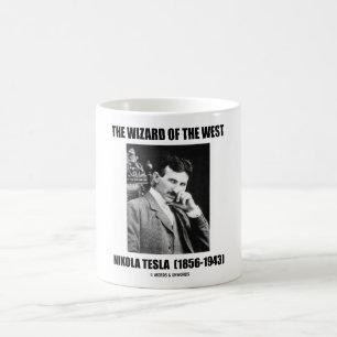 Caneca De Café O Mágico Do Ocidente (Nikola Tesla)