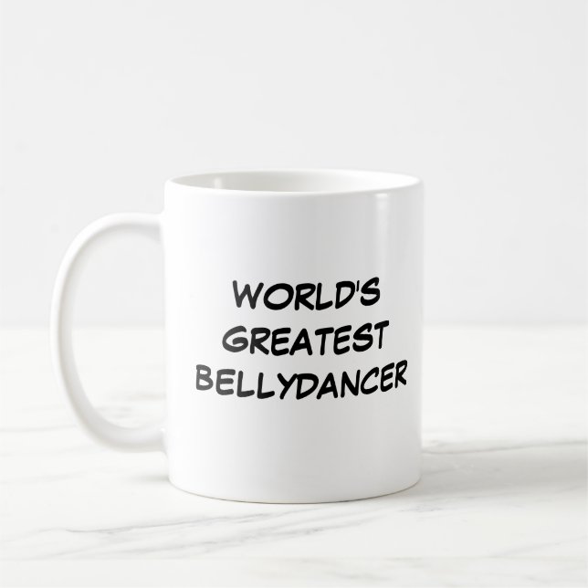 Caneca De Café "O Maior Bellydancer do Mundo" Mug (Esquerda)