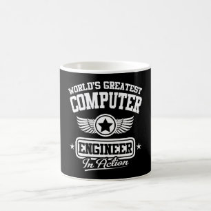Caneca De Café O maior Engenheiro de computadores do mundo em açã