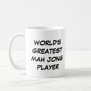 Caneca De Café "O Maior Jogador Mah Jong do Mundo" Mug