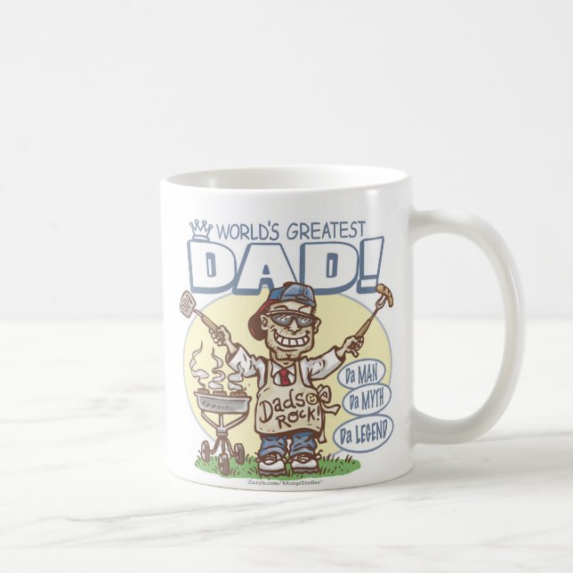 Caneca De Café O maior Pai do mundo (Direita)