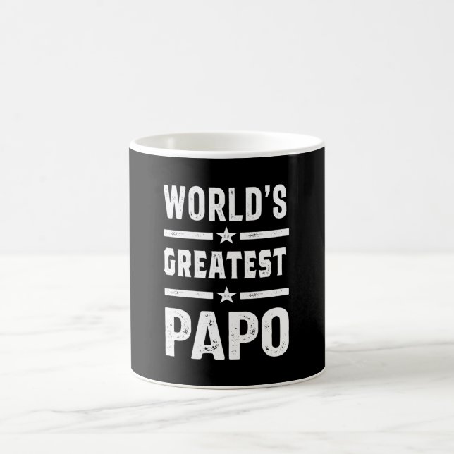 Caneca De Café O maior Papo do Mundo - Dia de os pais (Centro)