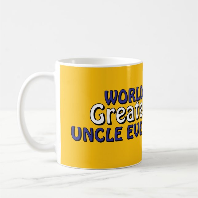 Caneca De Café O maior tio já feito do mundo (Esquerda)