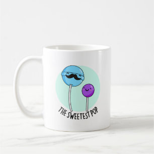Caneca De Café O Mais Doce Trocadilho de Pirulito Engraçado Pop