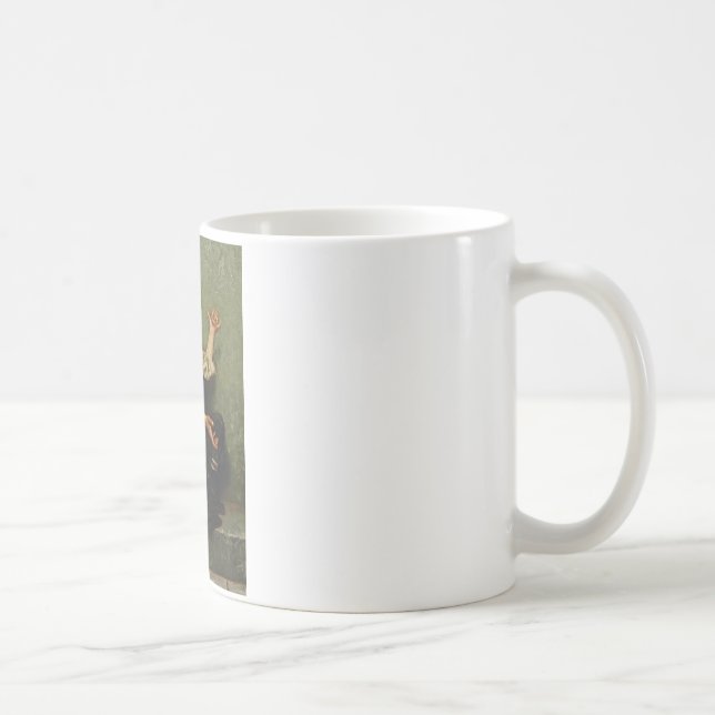 Caneca De Café O Malabarista 1882 ~ Menino Lustrador de Sapatos (Direita)