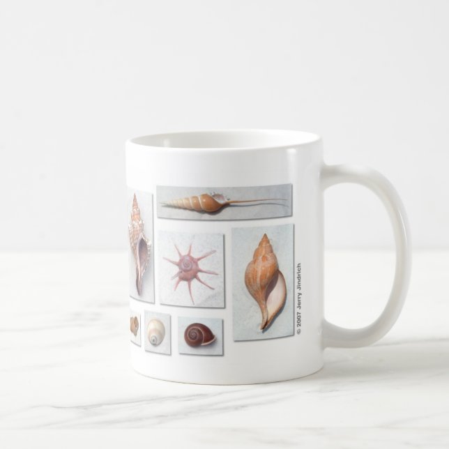 Caneca De Café O mar Shell agride (Direita)