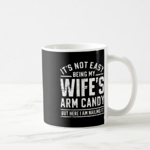 Caneca De Café O Marido Engraçado Oferece Que Não É Fácil Ser Min