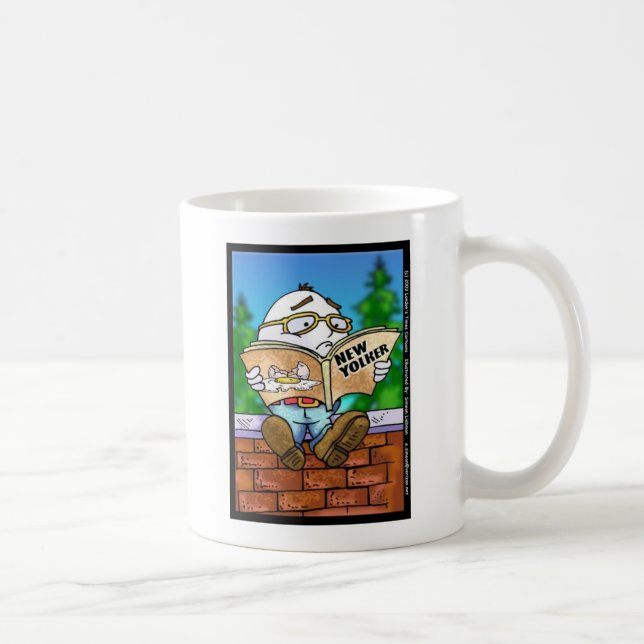 Caneca De Café O Matar da New Yorker foi muito idiota? Presentes  (Direita)