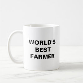 Caneca De Café O melhor agricultor do mundo