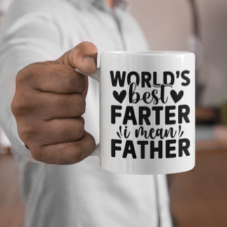 Caneca De Café O melhor amigo do mundo engraçado, quero dizer pai