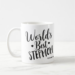 Caneca De Café O MELHOR ANIVERSÁRIO DE STEPMOM Personalizado
