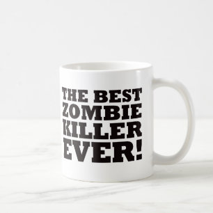 Caneca De Café O melhor assassino do zombi nunca