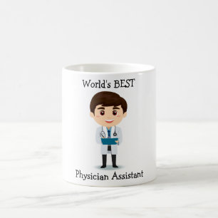 Caneca De Café O MELHOR Assistente Médico do Mundo, Homem