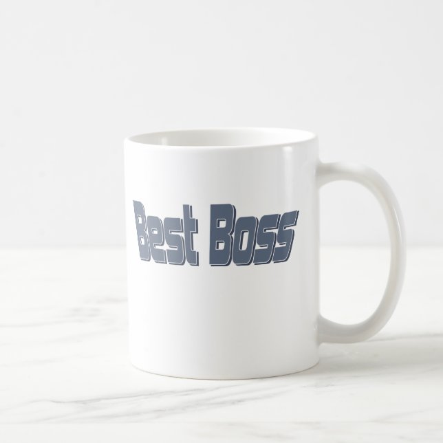 Caneca De Café O melhor chefe (Direita)