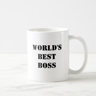 Caneca De Café O melhor chefe do mundo