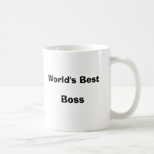 Caneca De Café O melhor chefe do mundo