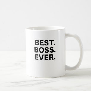 Caneca De Café O melhor chefe nunca