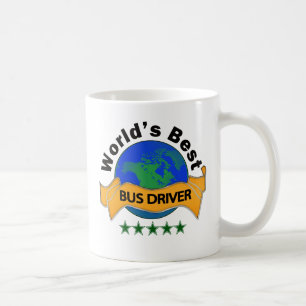 Caneca De Café O melhor condutor de autocarro do mundo
