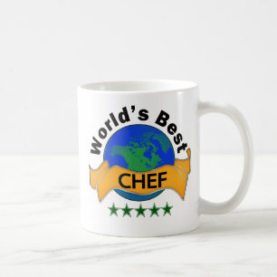 Caneca De Café O melhor cozinheiro chefe do mundo