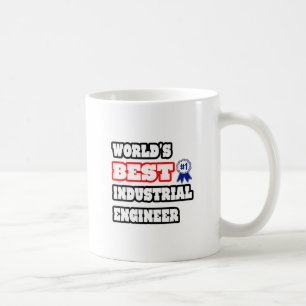 Caneca De Café O melhor Engenheiro industrial do mundo
