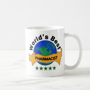 Caneca De Café O melhor farmacêutico do mundo