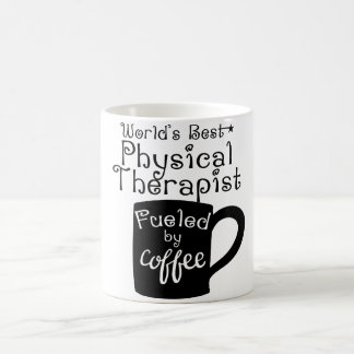 Caneca De Café O melhor fisioterapeuta do mundo abastecido pelo