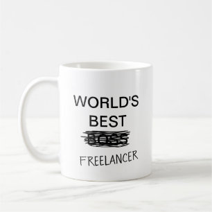 Caneca De Café O melhor freelancer Mug do mundo