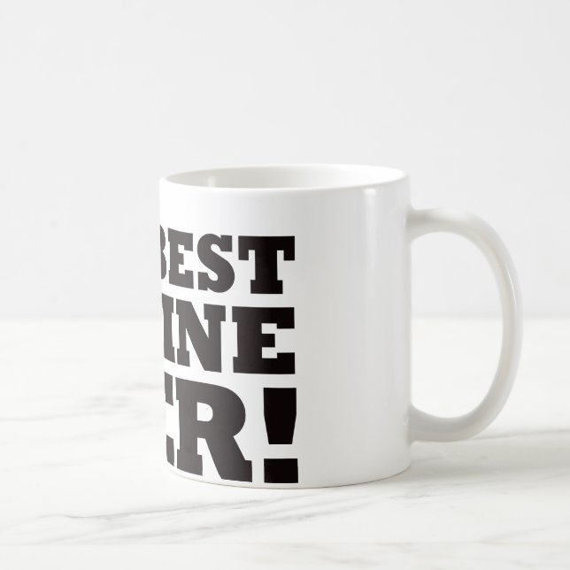 Caneca De Café O melhor fuzileiro naval nunca (Direita)
