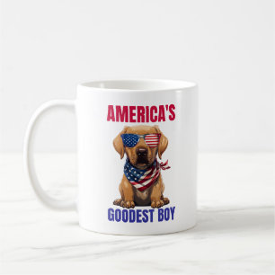 Caneca De Café O Melhor Labrador da América