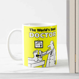 Caneca De Café O melhor médico do mundo