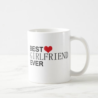 CANECA DE CAFÉ O MELHOR NAMORADA NUNCA