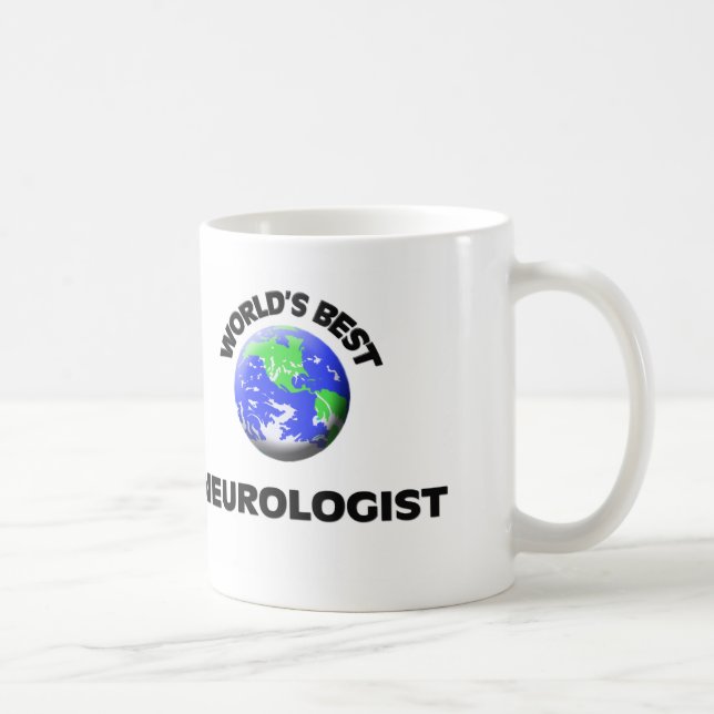 Caneca De Café O melhor neurologista do mundo (Direita)