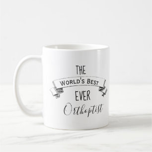 Caneca De Café O Melhor Orthoptista Personalizado do Mundo