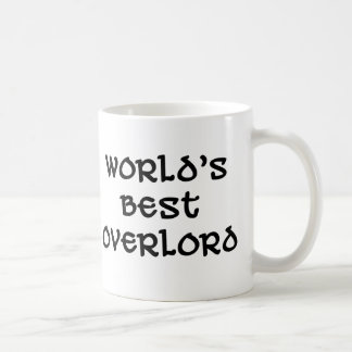 Caneca De Café O melhor Overlord do mundo