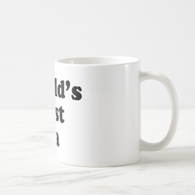 Caneca De Café O melhor Pa do mundo (Direita)
