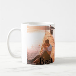 Caneca De Café O melhor pai alguma vez adicionou nome imagem dia