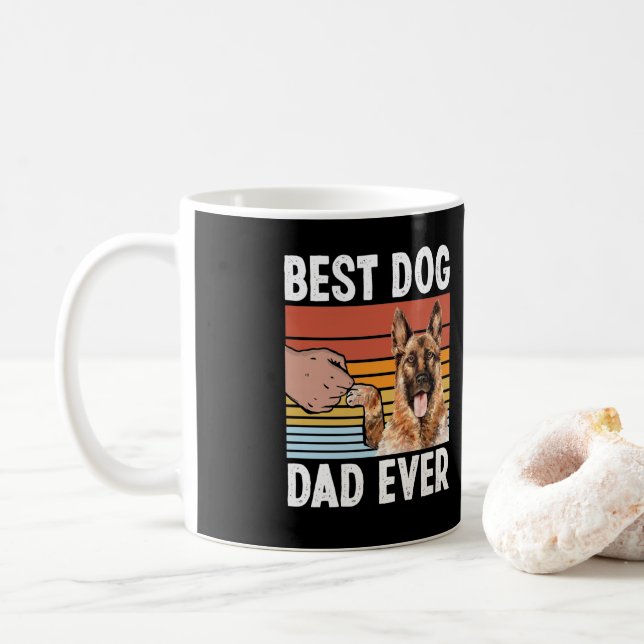 Caneca De Café O melhor Pai de cachorro de sempre (Com Donut)
