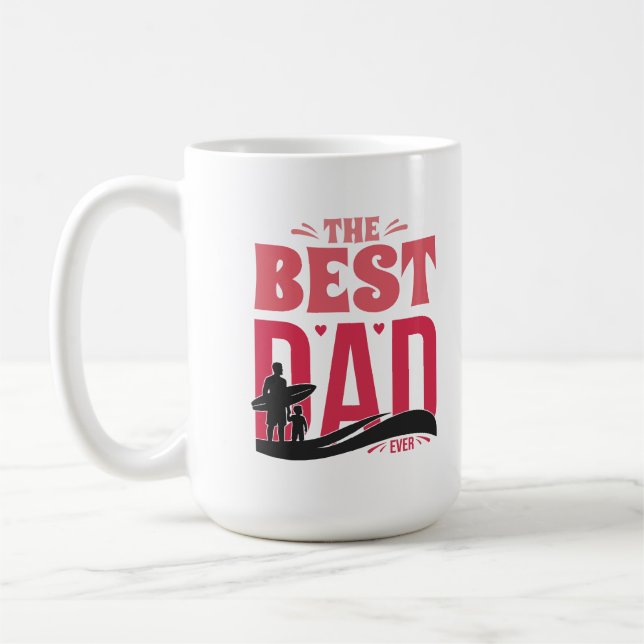Caneca De Café O Melhor Pai do Mundo (Esquerda)