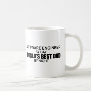 Caneca De Café O melhor pai do mundo - Software Engineer