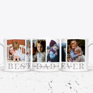 Caneca De Café O Melhor Pai Já Personalizado Mug De Fotografias
